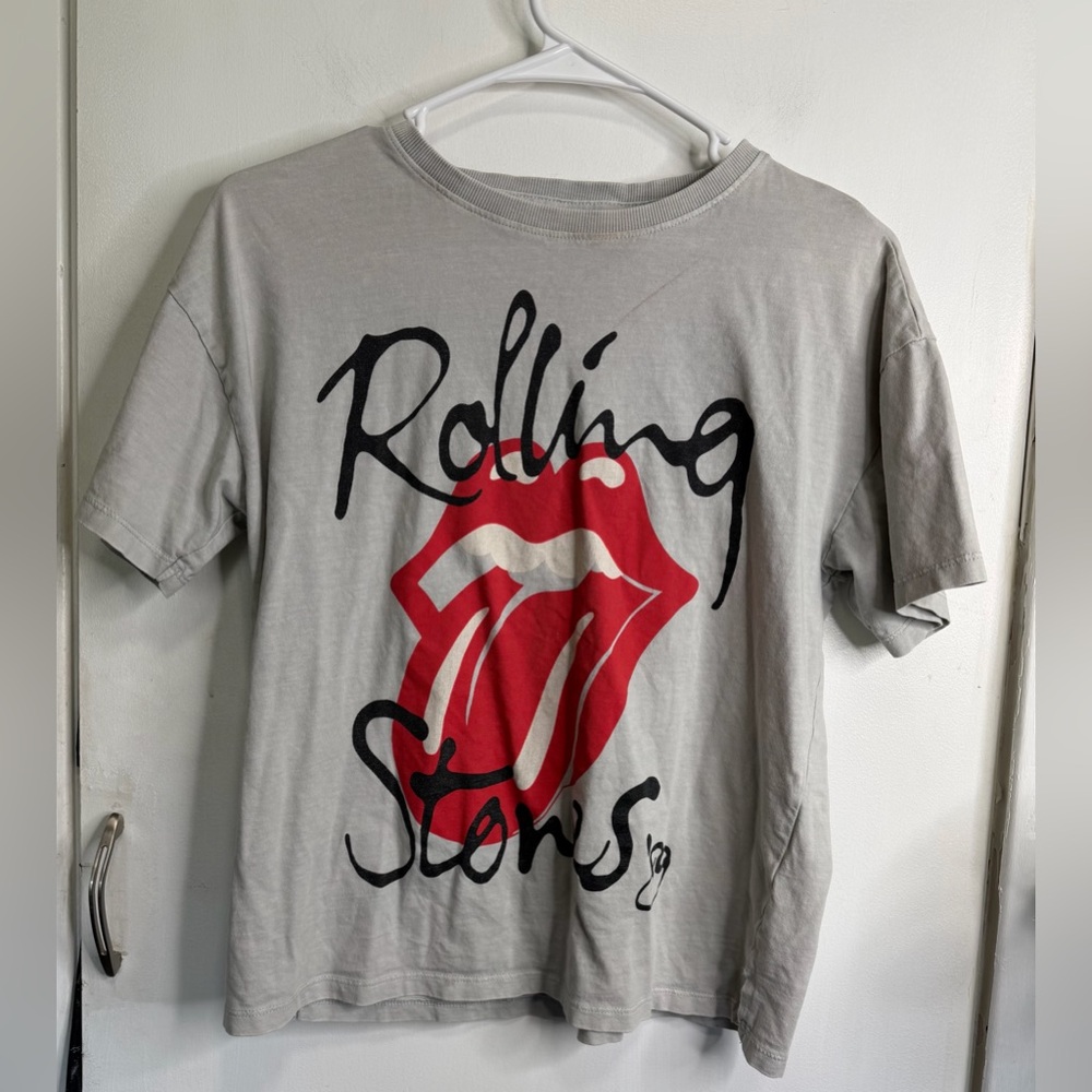 Zara The Rolling Stones Graphic Band Tee